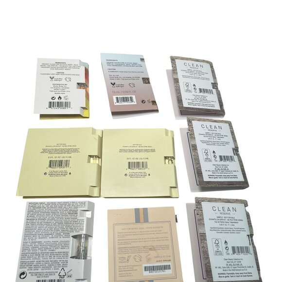 Women's Fragrance Sample Bundle – 9 Piece Set, New - Picture 2 of 6